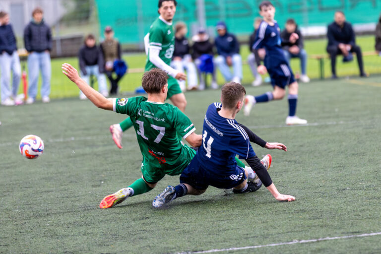 TRE B‑Junioren zeig­ten rie­si­ger Cup-Fight